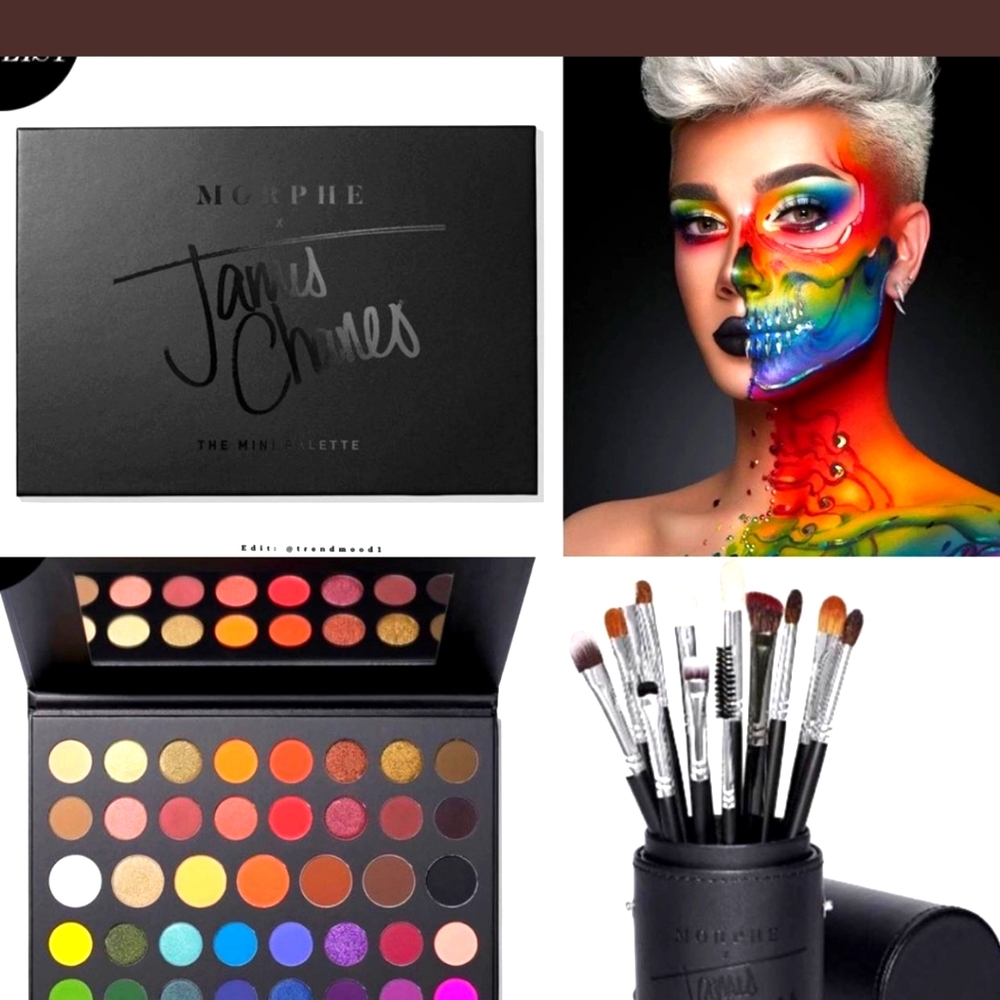 Morphe james charles palette brush bundle